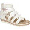 Easy Street Simone Fisherman Sandal In White