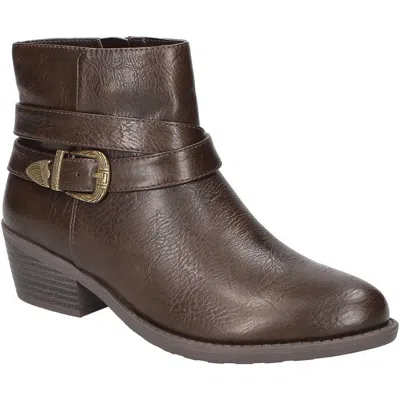 Easy Street Skylar Womens Solid Leather Ankle Boots In Multi