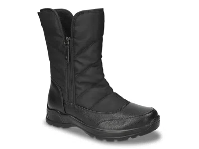 Easy Street Snowfall Winter Boot In Black