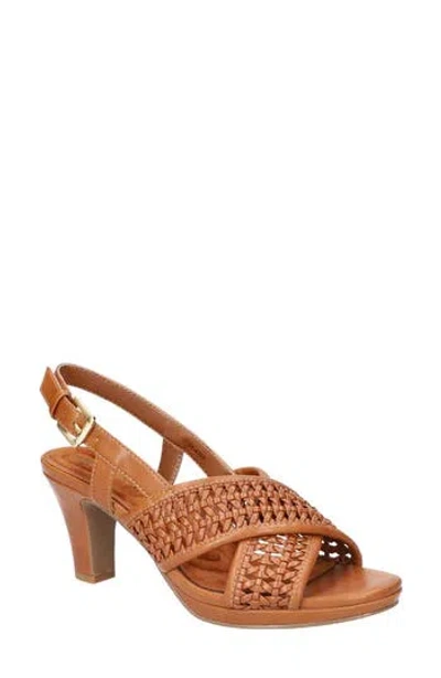 Easy Street Sol Slingback Pump In Tan