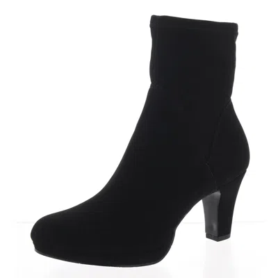 EASY STREET SOLANA WOMENS ZIP UP ROUND TOE ANKLE BOOTS