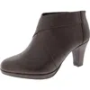 Easy Street Spice Womens Faux Leather Ankle Booties In Multi