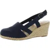 Easy Street Stargaze Womens Slingbacks Slip On Espadrilles In Blue