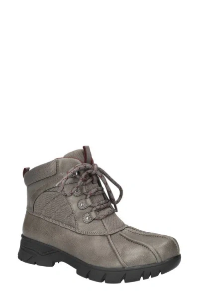 Easy Street Stormy Waterproof Bootie In Grey