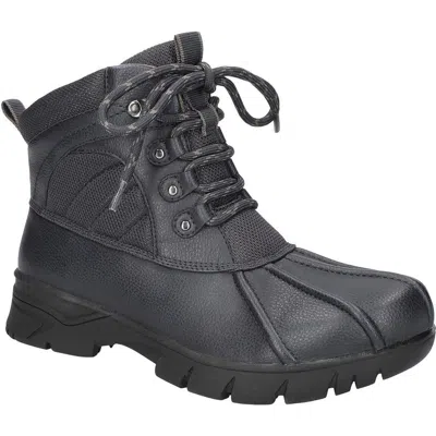 Easy Street Stormy Womens Zipper Manmade Winter & Snow Boots In Black