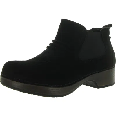 Easy Street Sure Thing Womens Suede Padded Insole Chelsea Boots In Multi