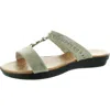 EASY STREET TALIA WOMENS PADDED INSOLE SLIP ON SLIDE SANDALS