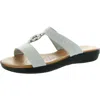 EASY STREET TALIA WOMENS PADDED INSOLE SLIP ON SLIDE SANDALS