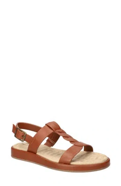 Easy Street Tampa Slingback Sandal In Cognac