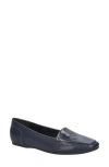 Easy Street Thrill Loafer In Navy Crinkled Patent