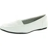 EASY STREET THRILL PERF WOMENS COMFORT INSOLE FAUX LEATHER LOAFERS