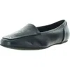 Easy Street Thrill Perf Womens Padded Insole Faux Leather Moccasins In Blue