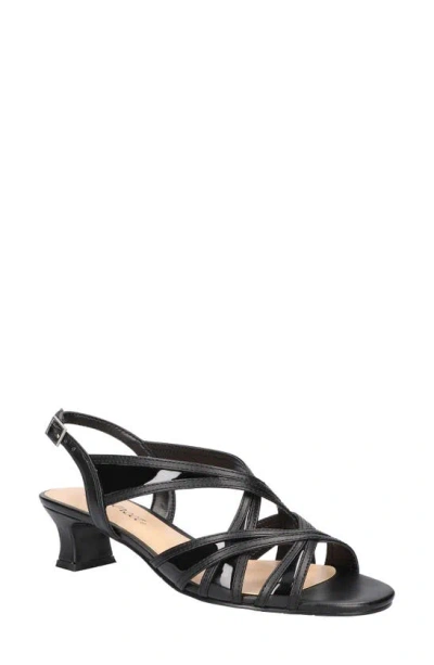 Easy Street Tristen Slingback Sandal In Black