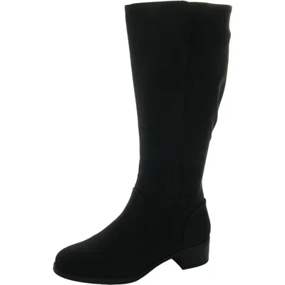 Easy Street Tucker Womens Zipper Synthetic Knee-high Boots In Multi