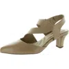 Easy Street Venue Womens Zipper Faux Leather Ankle Strap In Multi