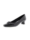 Easy Street Eloise Womens Slip On Embellished Pumps In Black