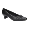 Easy Street Waive Womens Square Kitten Heel Pumps In Black