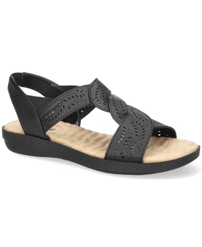 Easy Street Weare Comfort Sandals In Black