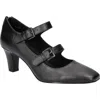 Easy Street Willis Square Toe Mary Jane Pump In Black