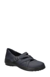 Easy Street Wise Womens Faux Leather Strappy Mary Janes In Navy/gore