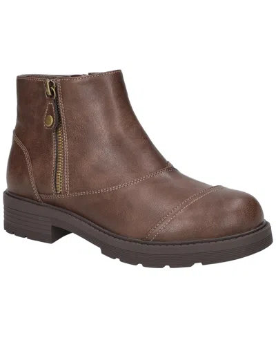 Easy Street Women's Aliah Slip Resistant Ankle Boots In Brown