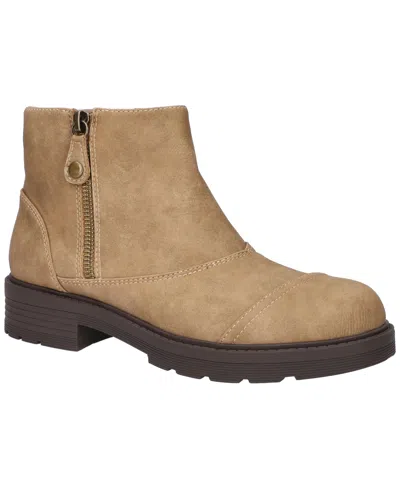 Easy Street Women's Aliah Slip Resistant Ankle Boots In Taupe