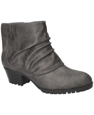 Easy Street Women's Ambrose Zipper Ankle Boots In Gray