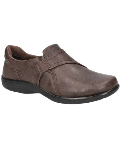 Easy Street Women's Ariah Comfort Flats In Brown