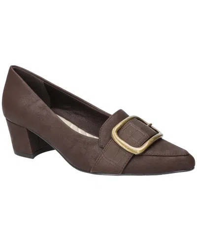 Easy Street Women's Aster Slip-on Pumps In Brown