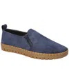Easy Street Astoria Womens Round Closed Toe Slip-on Shoe In Blue