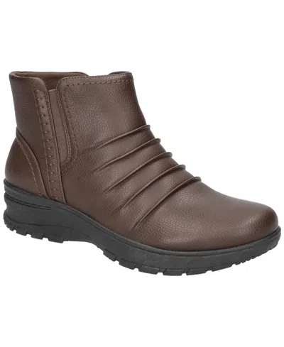 Easy Street Women's Autumn Slip Resistant Boots In Brown