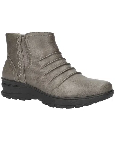 Easy Street Women's Autumn Slip Resistant Boots In Grey