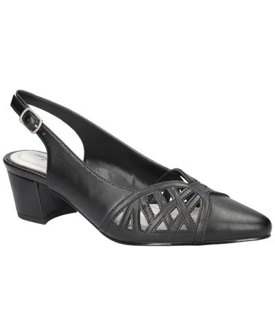 Easy Street Women's Bizzy Buckle Slingback Pumps In Black