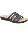 Shop Easy Street Women's Cammie Slide Slip-on Sandals In Navy