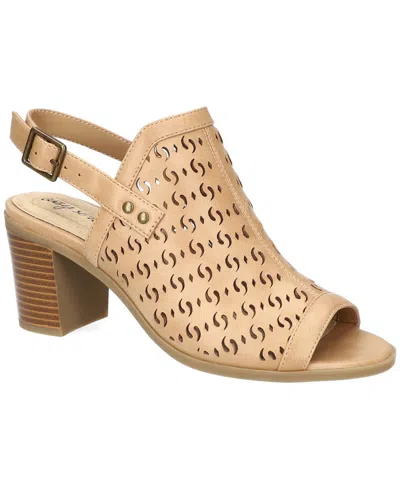 Easy Street Chellie Slingback Sandal In Brown