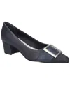 EASY STREET WOMEN'S CIDER BLOCK HEEL PUMPS