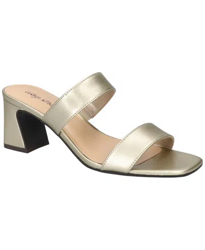 Easy Street Women's Clovelle Slip-on Block Heel Sandals In Champagne