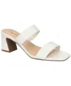 Easy Street Women's Clovelle Slip-on Block Heel Sandals In White