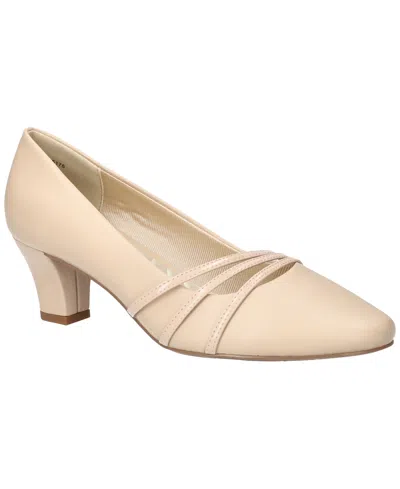 Easy Street Women's Cristiny Slip-on Pumps In Nude