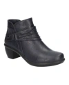 Easy Street Women's Damita Booties In Navy