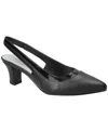 Easy Street Women's Dessa Slingback Pumps In Black