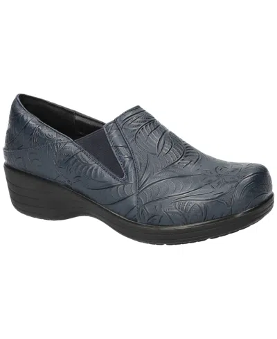 Easy Street Women's Domino Slip Resistant Clogs In Brown