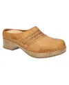 Easy Street Women's Easy Works Sidra Slip Resistant Clogs In Honey