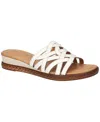 Easy Street Women's Edda Wedge Heel Sandals In White