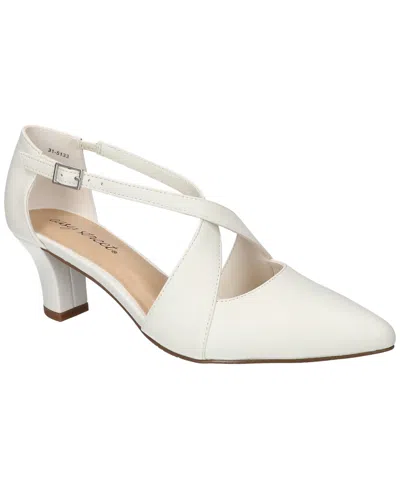 Easy Street Women's Elegance Dress Heel Pumps In White