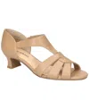 Easy Street Women's Essie Slip-on Dress Sandals In Nude