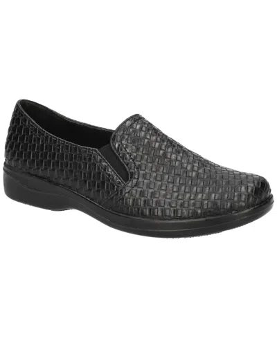 Easy Street Women's Eternity Comfort Flats In Black Woven