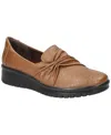 Easy Street Women's Faith Comfort Slip-on Flats In Tan