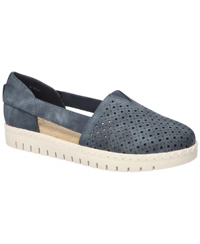 Easy Street Women's Fedra Comfort Slip-on Flats In Navy