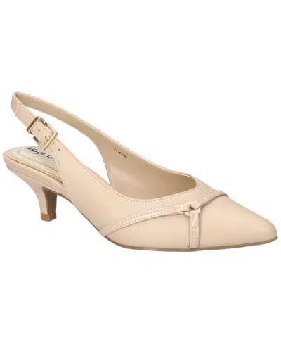 Easy Street Women's Feena Slingback Pumps In Nude